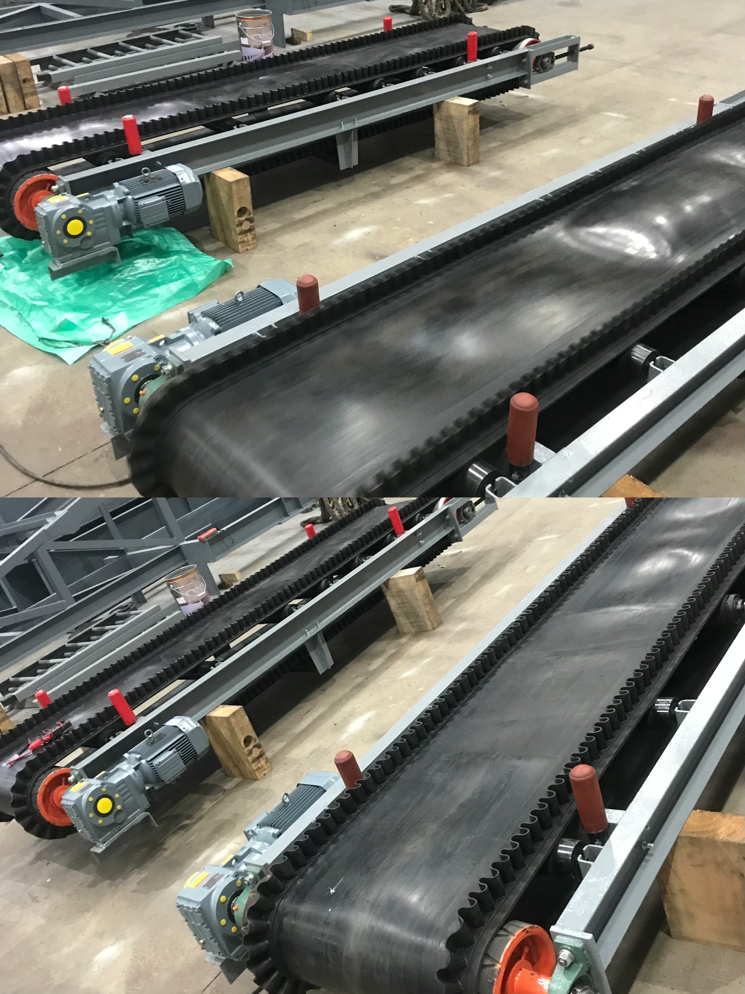 Belt conveyor kummissjonar, installazzjoni u twassil